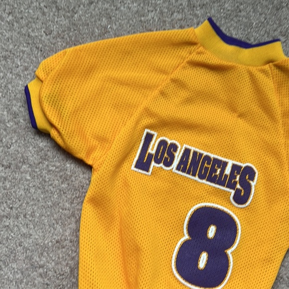 Los Angeles Lakers dog Jersey - Picture 3 of 13